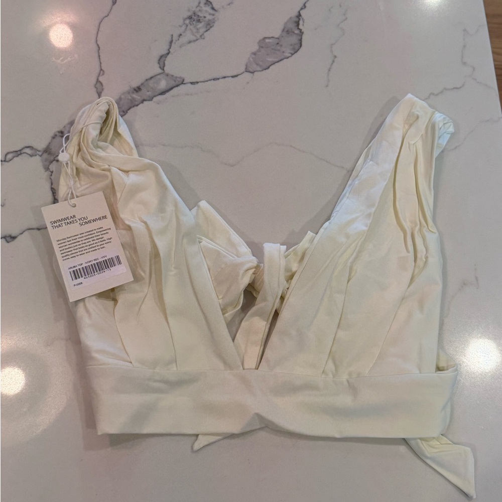 Monday Swimwear - Aruba Bikini Top - Ivory